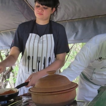 Making Chicken Curry in the Wilderness