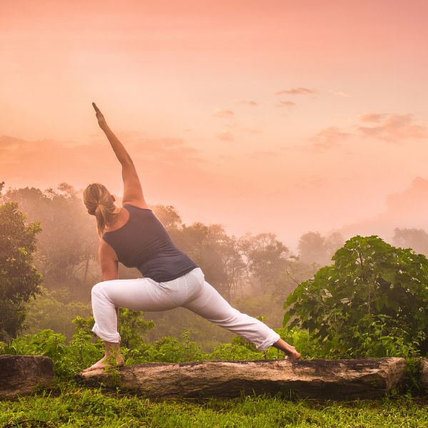 yoga at Ahaspokuna